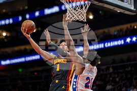 76ers Hawks Basketball