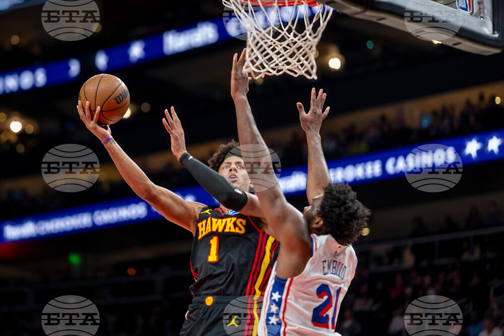 76ers Hawks Basketball