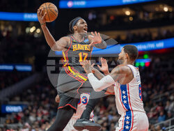 76ers Hawks Basketball