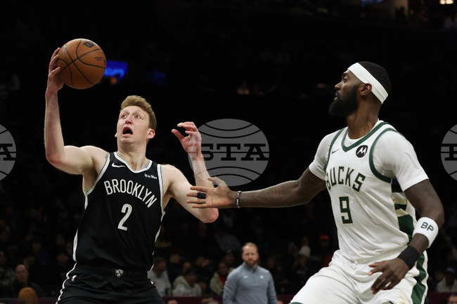 Bucks Nets Basketball