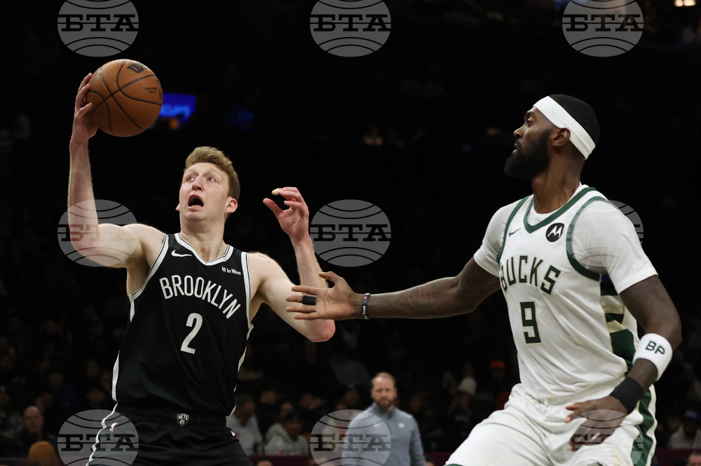 Bucks Nets Basketball