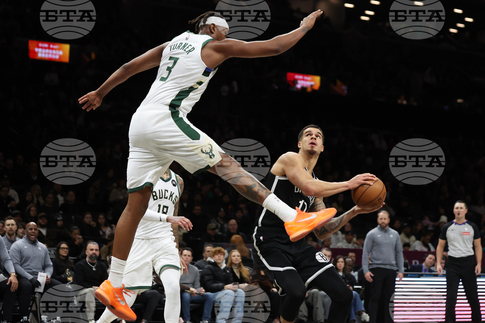 Bucks Nets Basketball