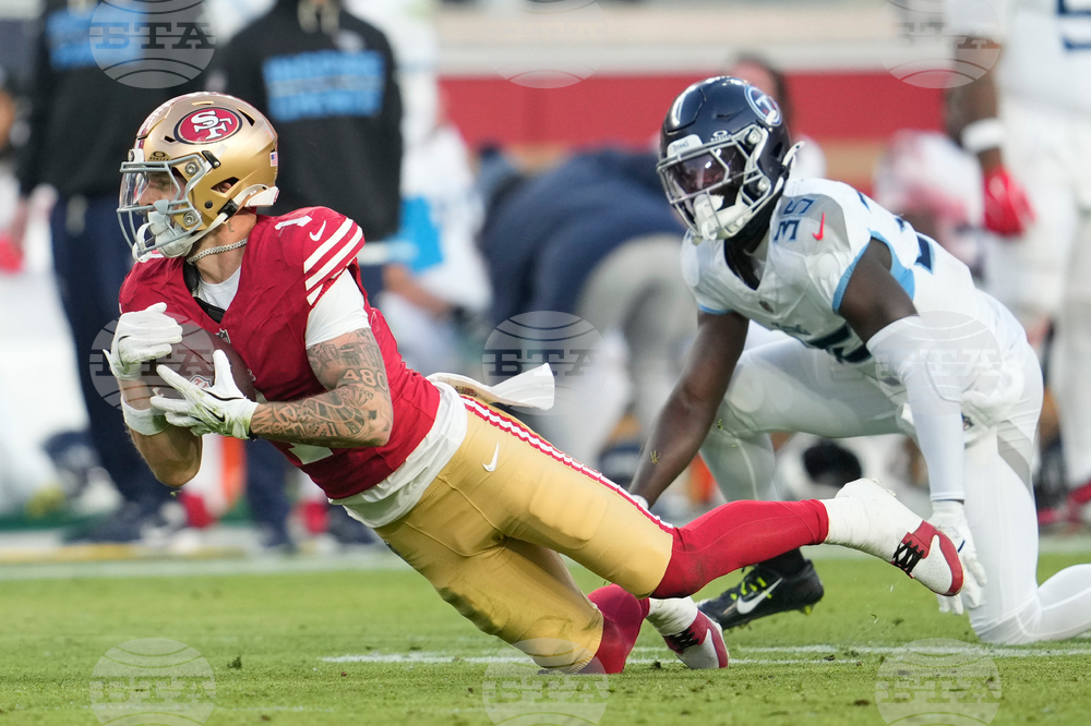 Titans 49ers Football