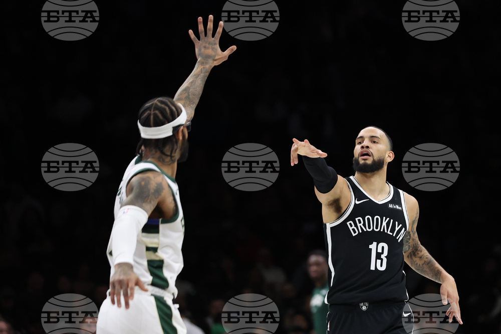 Bucks Nets Basketball