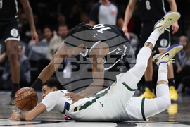 Bucks Nets Basketball