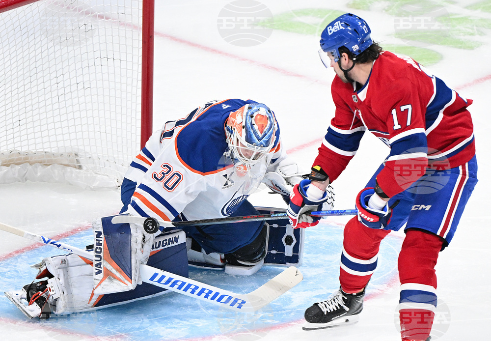Oilers Canadiens Hockey