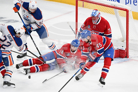Oilers Canadiens Hockey