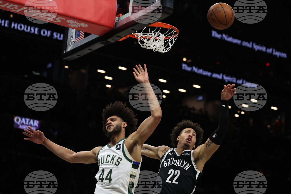 Bucks Nets Basketball