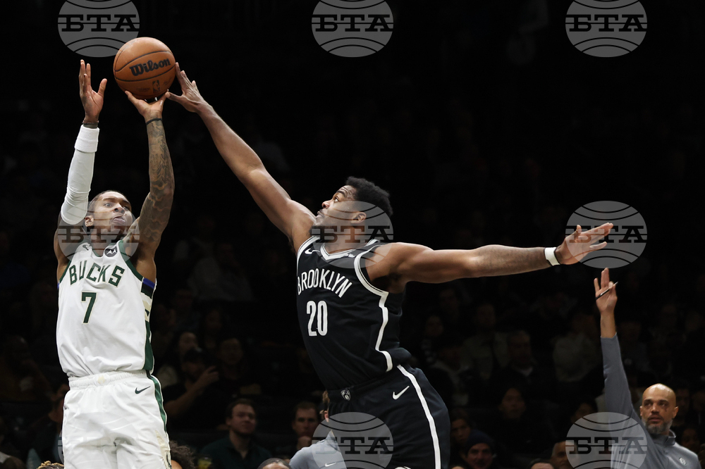 Bucks Nets Basketball