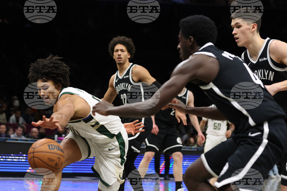 Bucks Nets Basketball