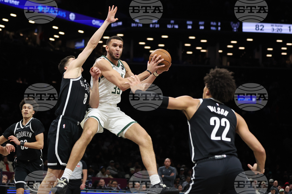 Bucks Nets Basketball