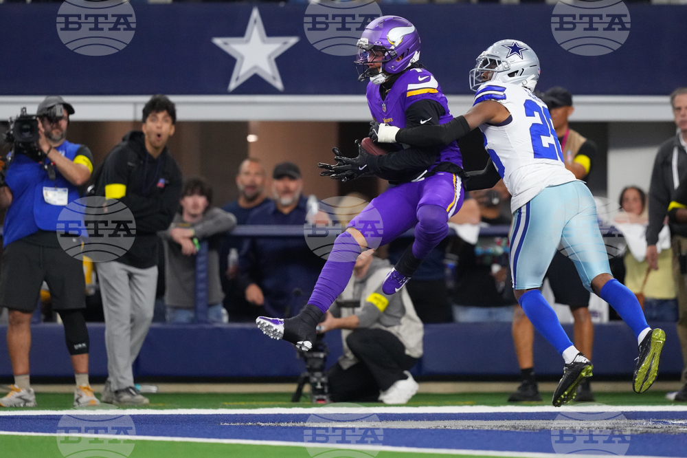 APTOPIX Vikings Cowboys Football