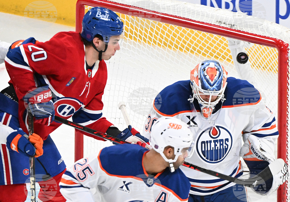 Oilers Canadiens Hockey