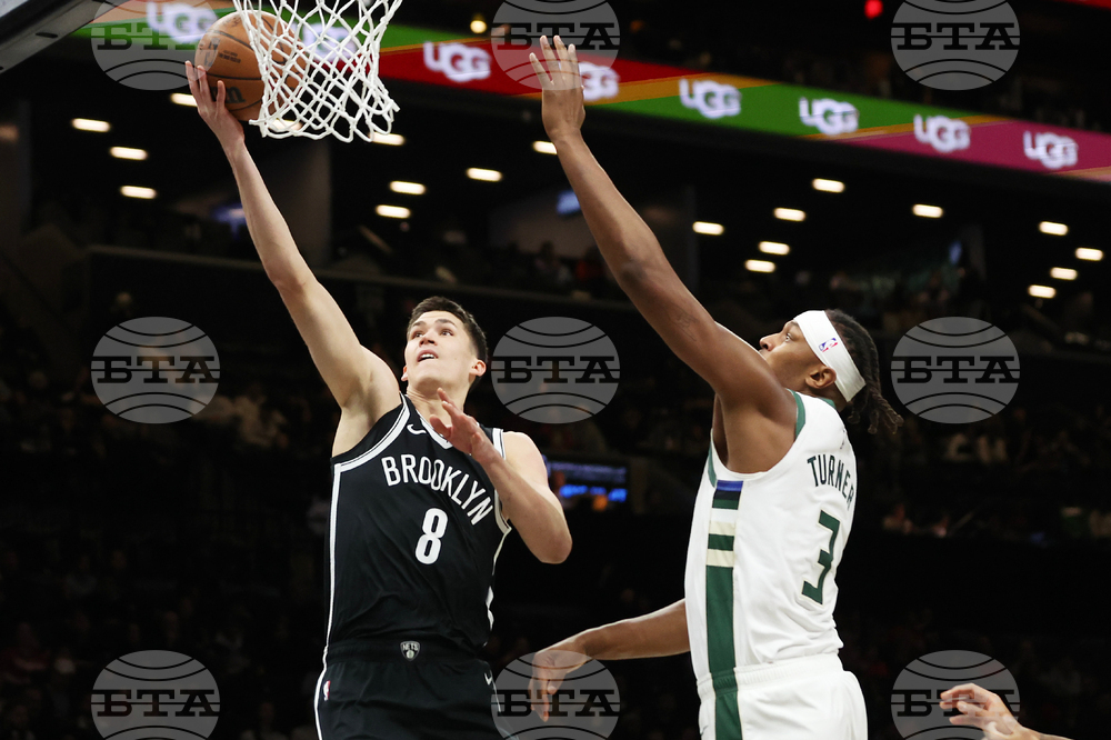 Bucks Nets Basketball
