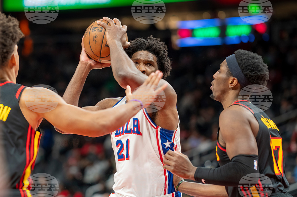 76ers Hawks Basketball