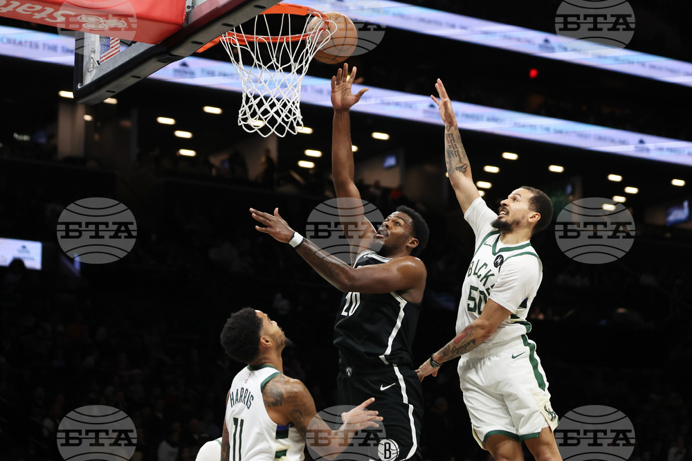 Bucks Nets Basketball