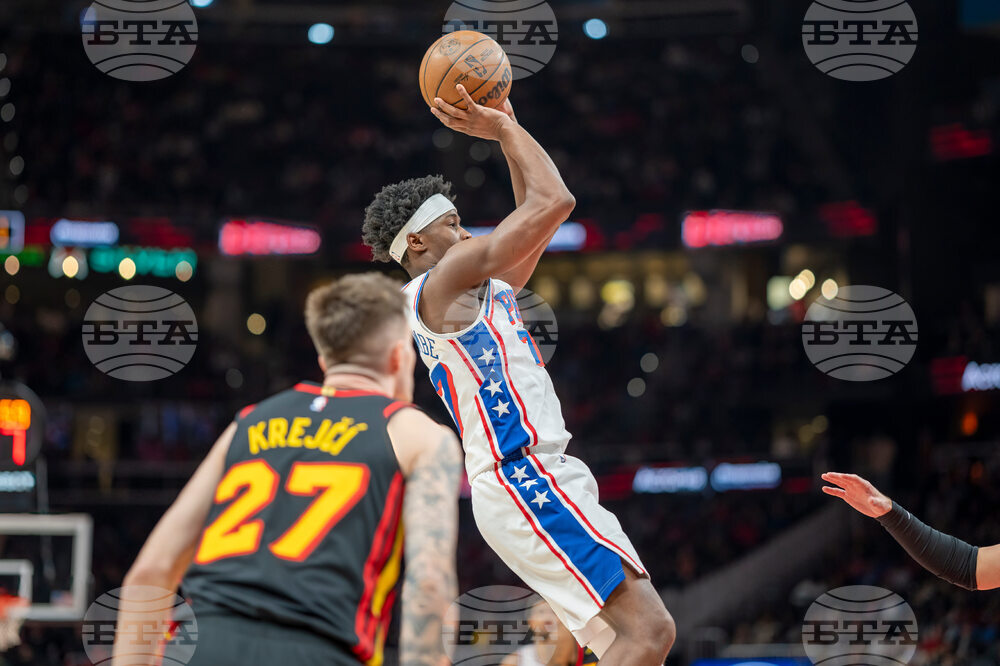 76ers Hawks Basketball