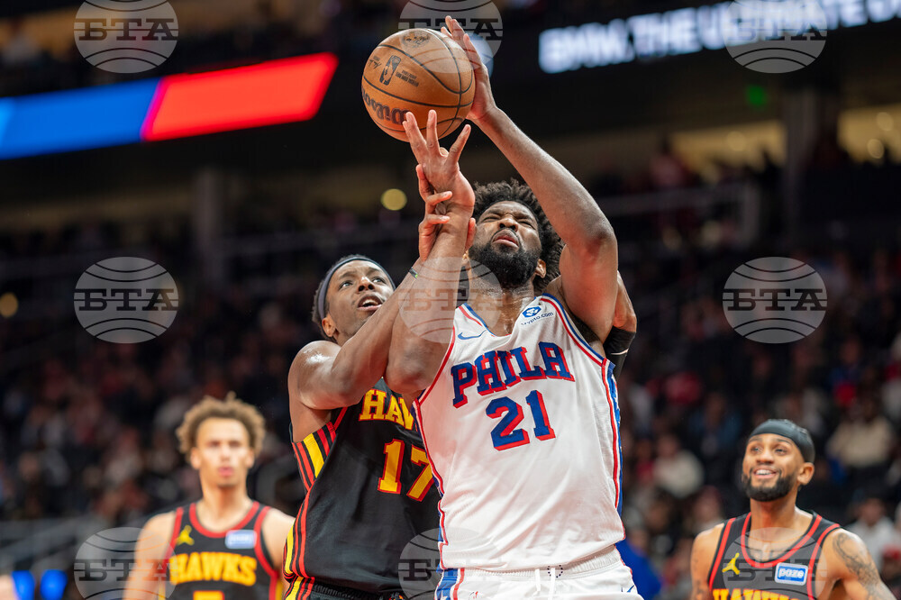 76ers Hawks Basketball