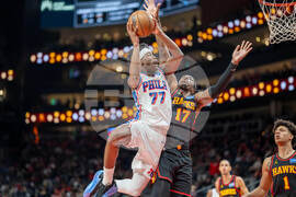 76ers Hawks Basketball
