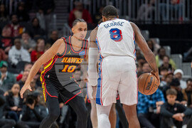 76ers Hawks Basketball