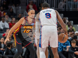 76ers Hawks Basketball