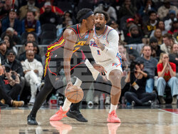 76ers Hawks Basketball