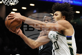 Bucks Nets Basketball