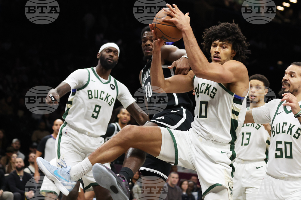 Bucks Nets Basketball