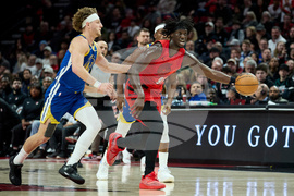 Warriors Trail Blazers Basketball