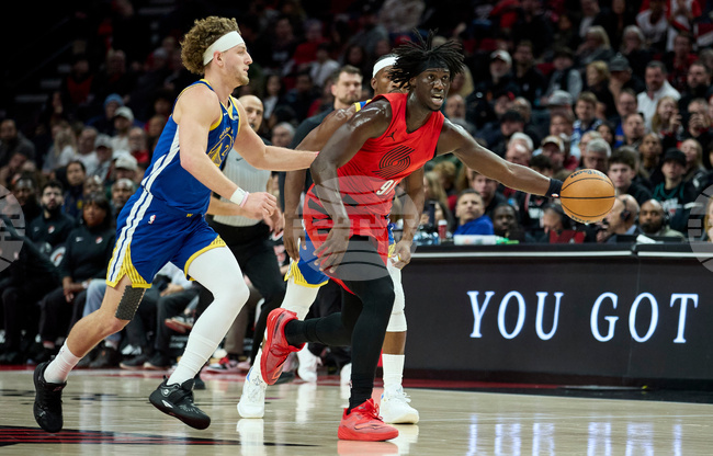 Warriors Trail Blazers Basketball
