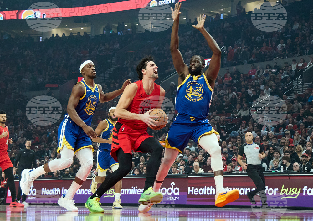 Warriors Trail Blazers Basketball