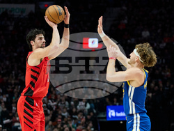 Warriors Trail Blazers Basketball