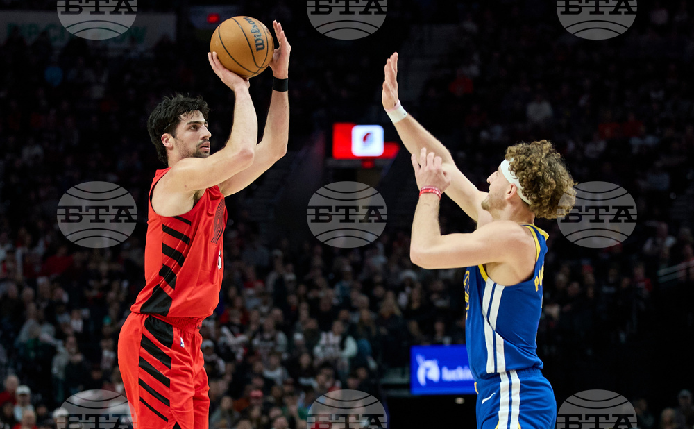 Warriors Trail Blazers Basketball