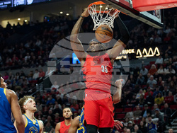 Warriors Trail Blazers Basketball