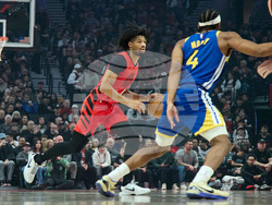 Warriors Trail Blazers Basketball