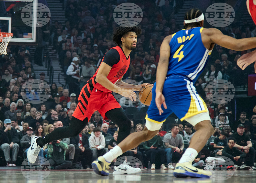 Warriors Trail Blazers Basketball