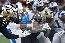 CORRECTION Panthers Saints Football