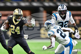 CORRECTION Panthers Saints Football