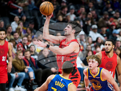 Warriors Trail Blazers Basketball