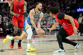 Warriors Trail Blazers Basketball