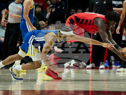 Warriors Trail Blazers Basketball