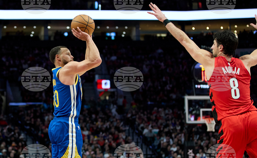 Warriors Trail Blazers Basketball