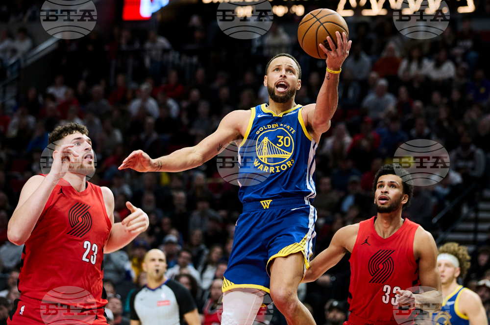 Warriors Trail Blazers Basketball