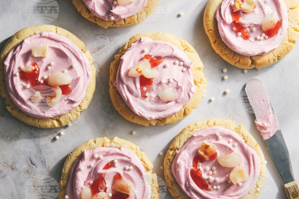 Food-Voracious Recipe-Lychee-Frosted Cookies