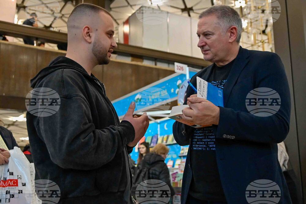 Панаир на книгата - Георги Господинов - среща и автограф