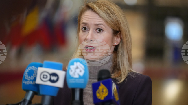 Кая Калас: Насилието срещу мирни протестиращи в Иран е неприемливо