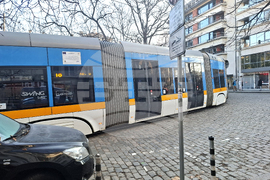 Площад „Журналист“ - аварирал трамвай - спряно движение