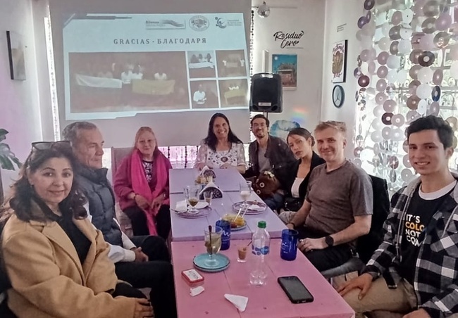 Последната за годината сбирка, част от инициативата „Кафе с цел“, се състоя в Богота 