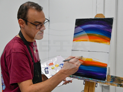 Служители на Българската телеграфна агенция (БТА) участваха в уъркшоп по рисуване, организиран от „Школа БТА“