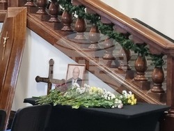 Поклонение на легендата на българския баскетбол Иван Евстатиев, снимка: Кремена Младенова /БТА